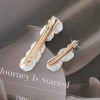 Nuevo marine cream shell starfish hairclip playa chica corazón simple duckbill clip dulce franjas side clip fabricantes al por mayor Application Scenario